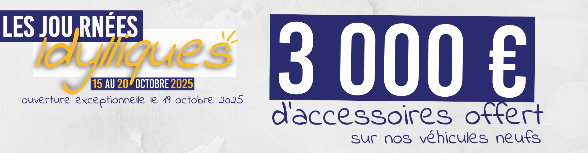 3000€ Accessoires